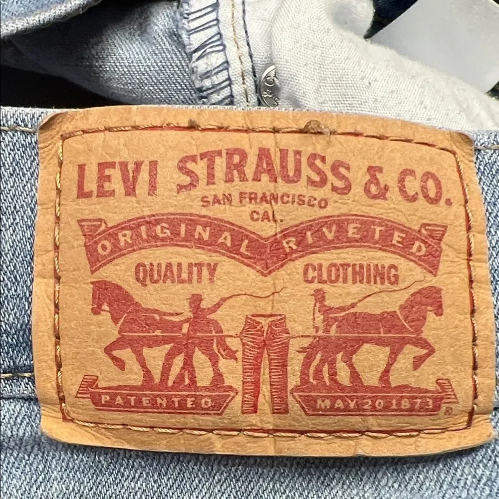 Classic Levi’s Blue Men's Straight Jeans